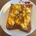 メイプルママ☆'s cooksnap of when they made てりたまチーズトースト.