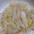 tiare＊'s cooksnap of when they made 簡単一品＊白菜のピリ辛即席漬け.