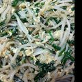 erii77's cooksnap of when they made もやしとニラの玉子とじ.