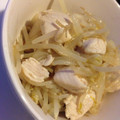 み～でぃん's cooksnap of when they made 鶏ささみともやしのあっさり中華炒め.