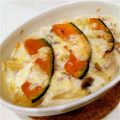 こさひま's cooksnap of when they made 牡蠣とかぼちゃの✿マカロニグラタン.