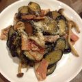 さとちいさん's cooksnap of when they made 超簡単♡ナスとベーコンのチーズ焼き♡.