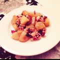ChuckBass's cooksnap of when they made おつまみたこポテト.