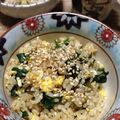 YUKIKI☆'s cooksnap of when they made ささっとほうれん草おにぎり♡.