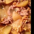 アロハにこちゃん's cooksnap of when they made ご飯が進む♪大根と豚の味噌バター炒め.