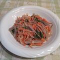 オレンジリング's cooksnap of when they made ピーマン入り☆きんぴらごぼう.