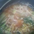 ☆しいたんママ☆'s cooksnap of when they made 白菜の味噌卵とじ.