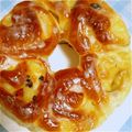 ﾐﾙｷｰｳｪｲ's cooksnap of when they made リング型不要★ＨＢでアップルリングパン.