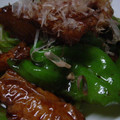 ピヨのお付's cooksnap of when they made ちくわとﾋﾟｰﾏﾝの甘辛きんぴら.