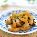 さとみわ's cooksnap of when they made セロリとちくわぶの煮物.