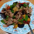 あゆはと's cooksnap of when they made 激ウマ★豚肉となすピーマンオイスター炒め.