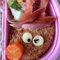 shimaぷりん's cooksnap of when they made コロッケのトナカイ☆クリスマスキャラ弁.