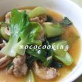 moco*moco's cooksnap of when they made 豚肉とチンゲン菜のさっぱりあんかけ.