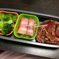 まゆこ．Ｍ's cooksnap of when they made インゲンのベーコン巻.