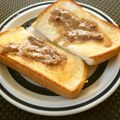 ミマト's cooksnap of when they made 塩辛トーストサンド.