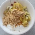 チョコチョコかえる's cooksnap of when they made お腹に最高！きなこハチミツヨーグルト☆.
