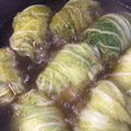 ★く～ちゃん★'s cooksnap of when they made ロール白菜IN大葉♪コンソメ味.