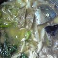 けいよせふ's cooksnap of when they made レタス一玉もペロリ　さばのレタス鍋.