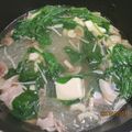 ちゃみ's cooksnap of when they made ほうれん草ときのこの常夜鍋.