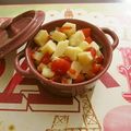 ヌーシ's cooksnap of when they made レンジでチン♫じゃがいも＆パプリカトマト.
