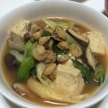 ナナヒカ's cooksnap of when they made 入れて煮るだけ☆ホタテと豆腐の煮もの。.