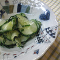 きなこりん's cooksnap of when they made きゅうりのマヨ和え♪柚子しそ風味.