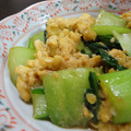 たーりぃ's cooksnap of when they made 青梗菜卵炒め.