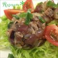 Rosemary＊'s cooksnap of when they made 戻り鰹のたたきのタタキ✿前菜仕立て.