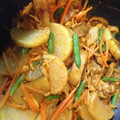 ぴいすらいと's cooksnap of when they made 大根の和風カレー煮餡かけ.