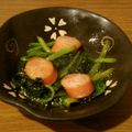 pipo☆pipo's cooksnap of when they made ホウレンソウとウィンナーのバター醤油炒め.
