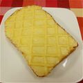 ゆき５'s cooksnap of when they made 簡単◆マヨネーズ&カスタードのトースト◆.