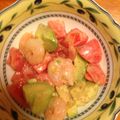 くまのナナ's cooksnap of when they made エビとアボカドとトマトの簡単サラダ.