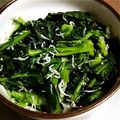 だぉりん's cooksnap of when they made 小松菜としめじのおひたしでカルシウム☆.