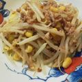 ミーリュウ's cooksnap of when they made ✿もやしとひき肉のバター味噌炒め✿.