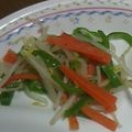 M・Sakura's cooksnap of when they made 簡単！　ピーマン＆もやし＆人参のナムル.