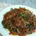 ニコニコまっきー's cooksnap of when they made 柔らか旨み凝縮★レバーでホイコーロー.