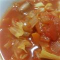 akko。's cooksnap of when they made たっぷりお野菜、トマトのスープ♪.