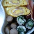 ケンキチ's cooksnap of when they made 弁当ＩＮ★ちくわでシソかっぱ巻き♫.