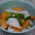 Akosua's cooksnap of when they made 蕪と柿のシンプルサラダ.