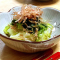 ayaki8's cooksnap of when they made 白菜と三つ葉のおひたし風♡.