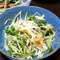 cherry_u's cooksnap of when they made シャキッと美味〜♡ささみと水菜のおひたし.