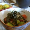 ルロワ・モワ's cooksnap of when they made 海苔と麺つゆの＊和風アボカドサラダ.