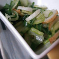 caches's cooksnap of when they made セロリとちくわのネギ塩和え.