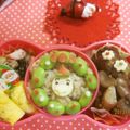 ごりごりら's cooksnap of when they made ＊お弁当に！おしゃれなチーバジル卵焼き＊.