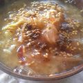 べらのってぃ's cooksnap of when they made 残った味噌汁で☆おつゆご飯（味噌雑炊）.