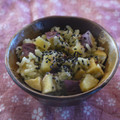スタイリッシュママ's cooksnap of when they made 緑茶とさつま芋のおこわ.
