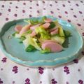 kururin18's cooksnap of when they made 簡単☆魚肉ソーセージのキャベツバター炒め.