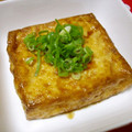 まぶたん's cooksnap of when they made 簡単♪厚揚げの甘辛煮☆残った角煮の汁で♪.