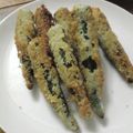 stw's cooksnap of when they made ＊お弁当に＊オクラのフライ＊.