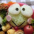 カリメロまま's cooksnap of when they made キャラ弁＊けろけろけろっぴ♡おにぎり.